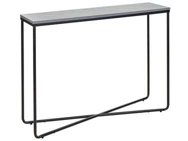 Konzolový stolek s betonovým efektem černý LAKOTA