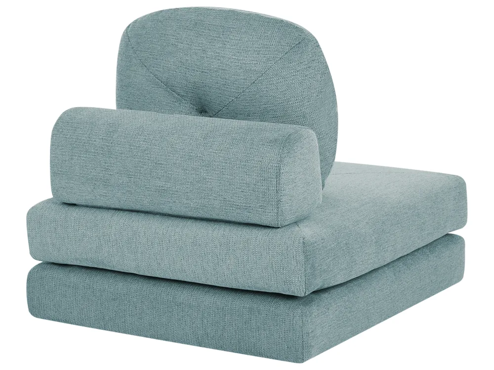 Single Sofa Bed OLDEN Fabric Light Blue_980933