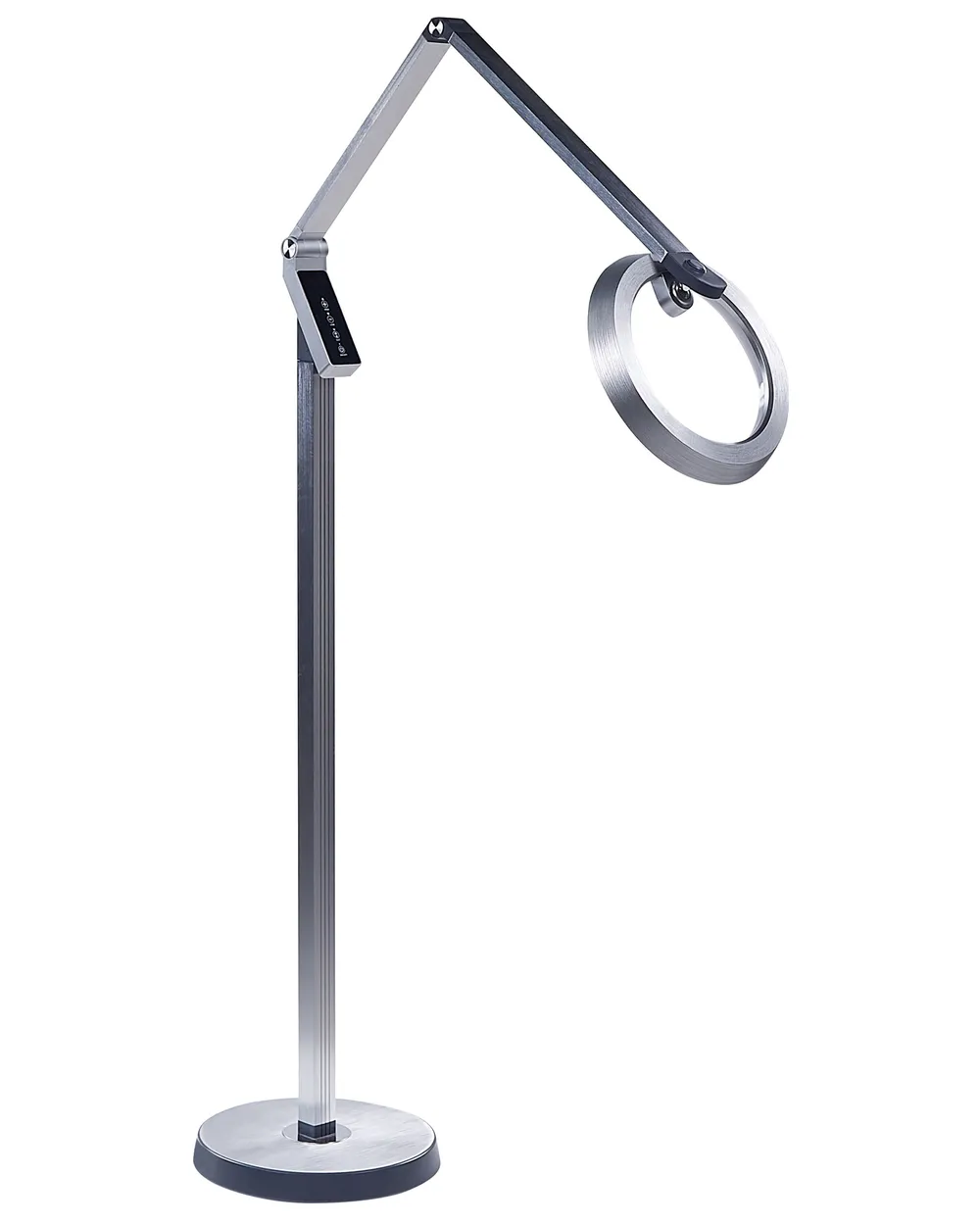 Lampada da terra a LED CARINA con dimmer Metallo Argento_855390