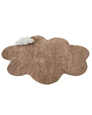 Tappeto per bambini HODKA  Marrone chiaro 80 x 120 cm Cotone con cuscino_1154976