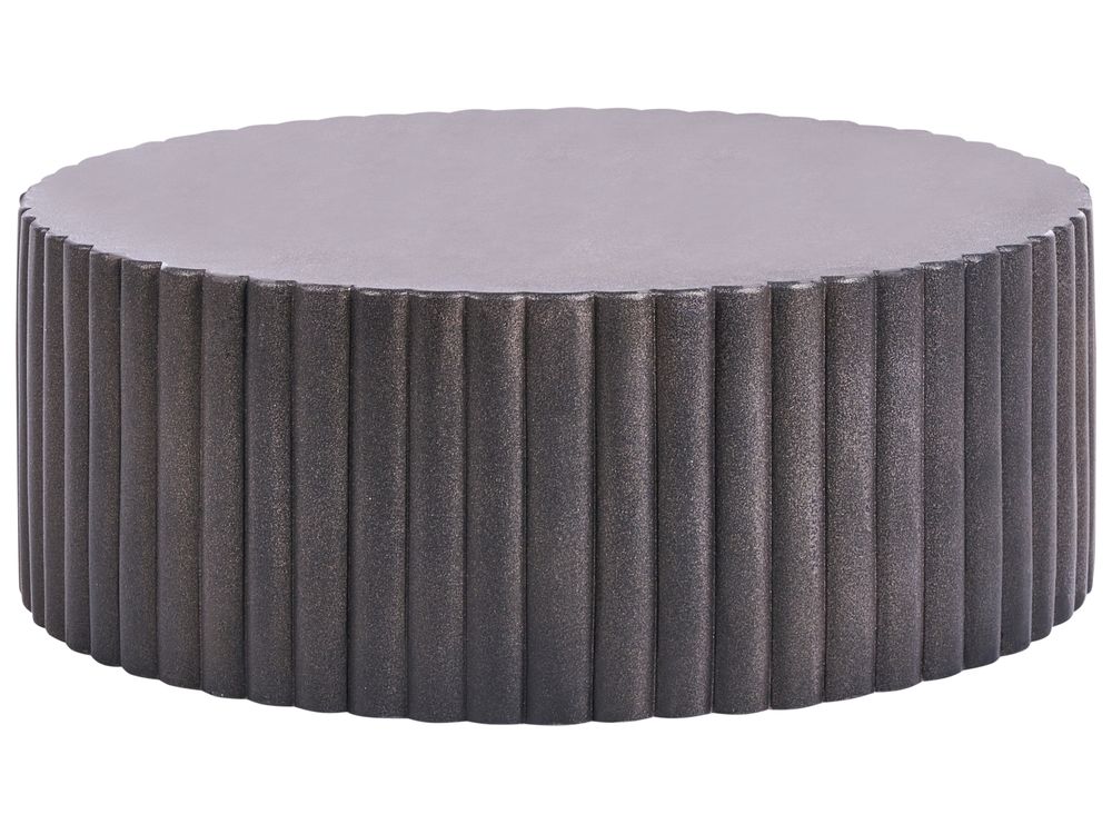 Tavolino da caffè POZZA 117 cm 117 cm Nero