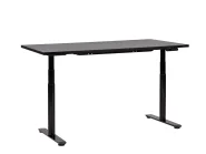 Biurko regulowane elektrycznie DESTINAS 160 cm 72 cm Czarny_899686