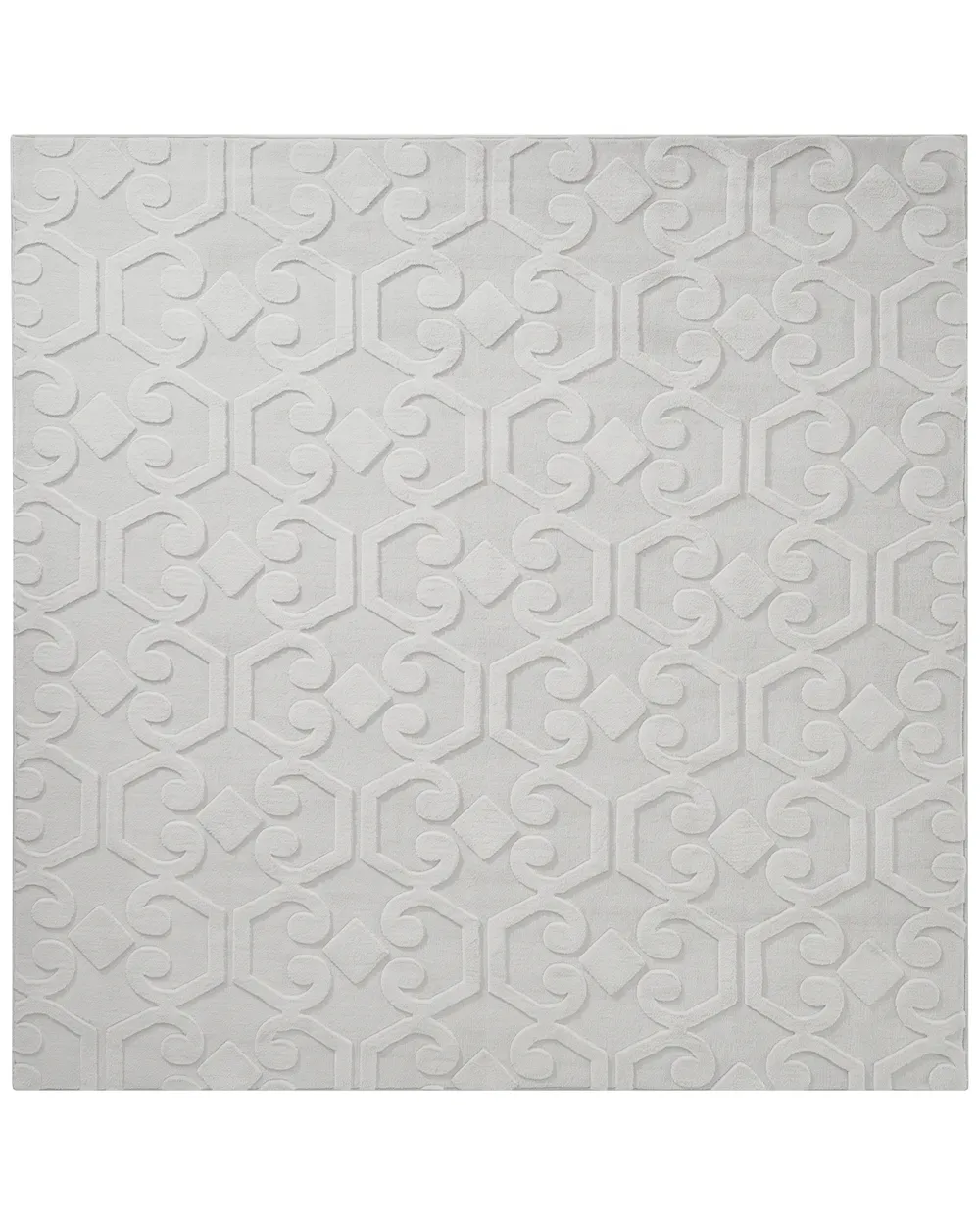 Dywan GANNETT Jasnoszary 160 x 160 cm