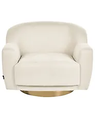 Armchair LEJRE Fabric Light Beige_1183143