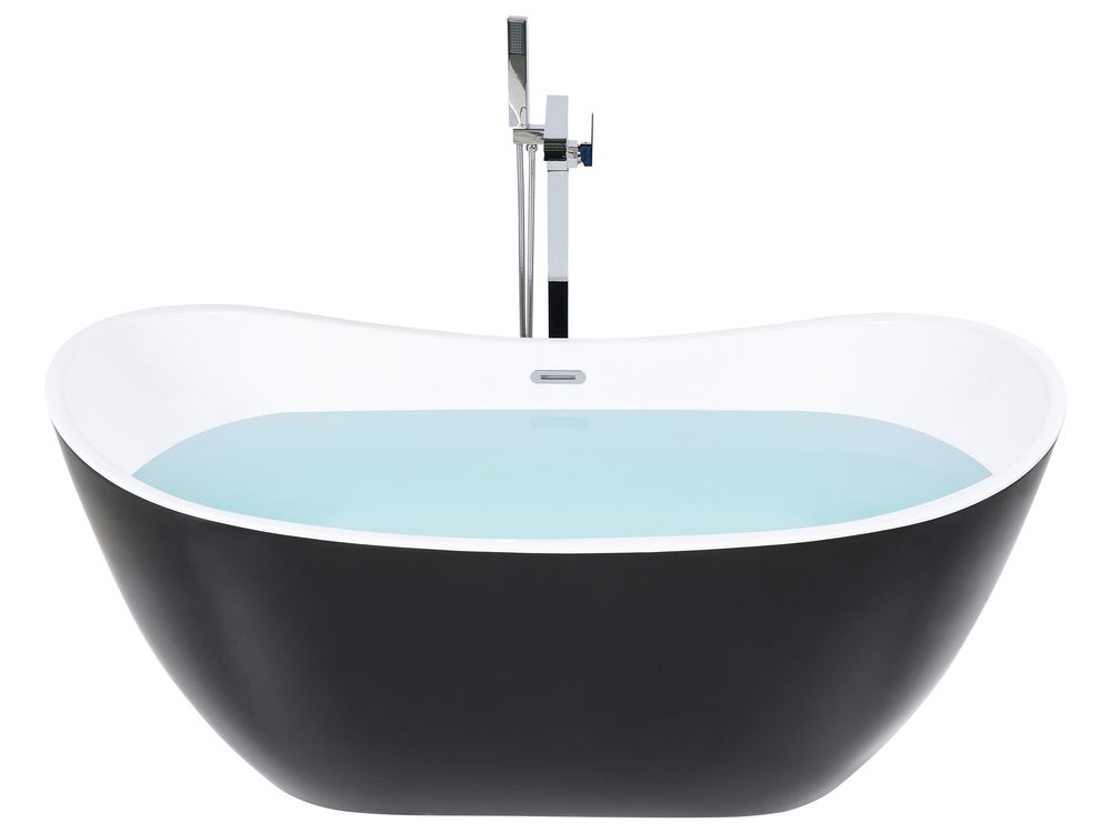 Freestanding Bathtub ANTIGUA 1500 x 750 mm Black