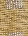 Korb Seegras natürlich / gelb / weiss ⌀ 40 cm MONGCAI_885942