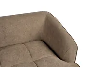 Sofa 2 Seater HOBRO Fabric Brown_949722