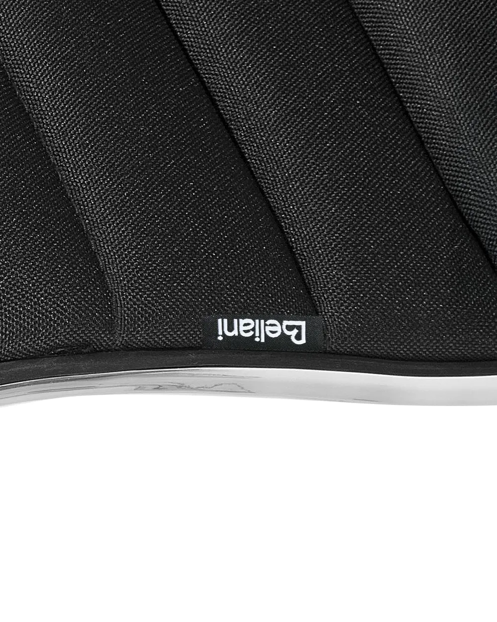 Set of 2 Bar Chairs LUCERNE Swivel Black_1014089