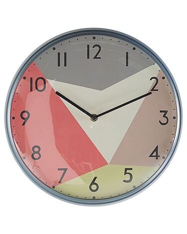 Reloj de pared multicolor ø33 cm DAVOS