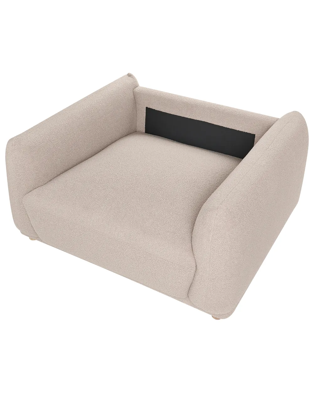 Poltrona JUBEK Bouclé Beige_1078428