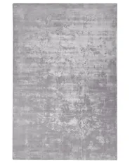 Rug GESI II Light Grey 200 x 300 cm Viscose_793517