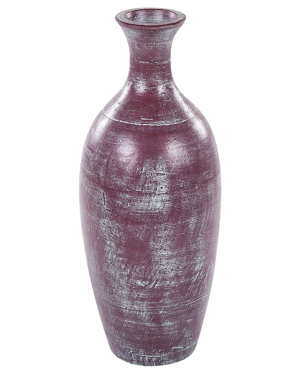 Wazon dekoracyjny KARDIA 57 cm Ceramika Brązowy