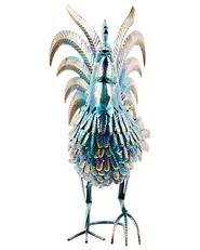 Garden Statue SIBULAN Rooster Multicolour_1083010