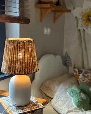 Table Lamp BARTANG Ceramic White_1022255