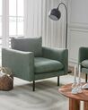 Fauteuil en tissu vert VINTERBRO_906752