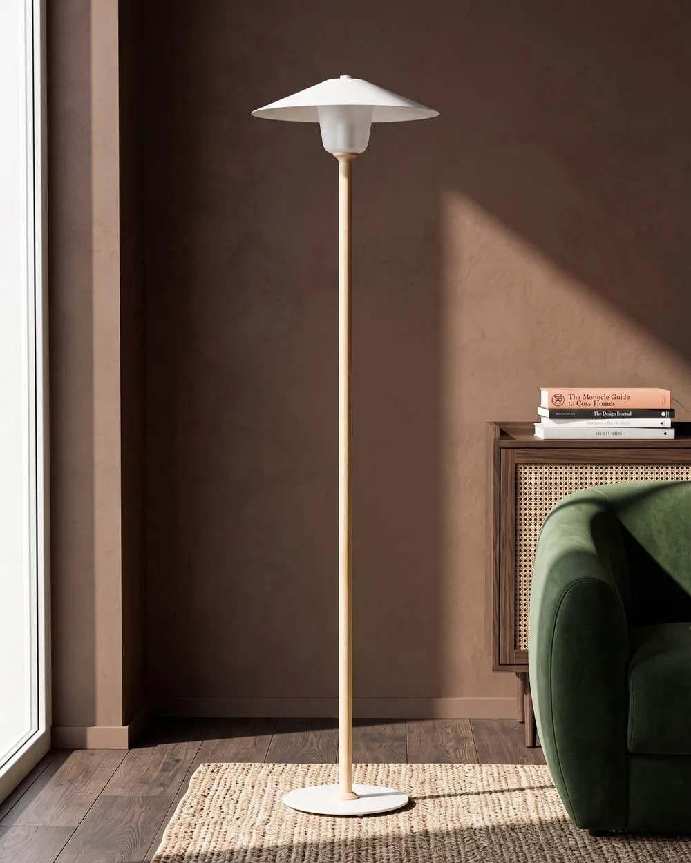 Lampada da terra MOPPY Legno di quercia Bianco_1149758