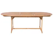 Set da pranzo da giardino 8 posti MAUI con cuscini Legno d'acacia Rosso scuro_696905