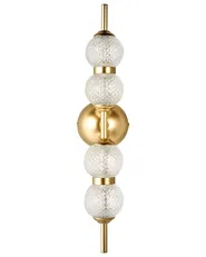 LED Wall Lamp ARAS Glass Gold_1033792