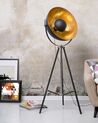 Metal Tripod Lamp Black and Gold THAMES II_502623