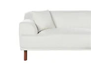 Corner Sofa 3 Seater HOLT Boucle White Left Hand_959490