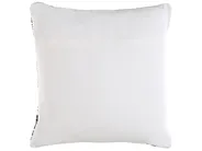 Set di 2 cuscini HAZRO 45 x 45 cm Cotone Nero Trama geometrica_802272