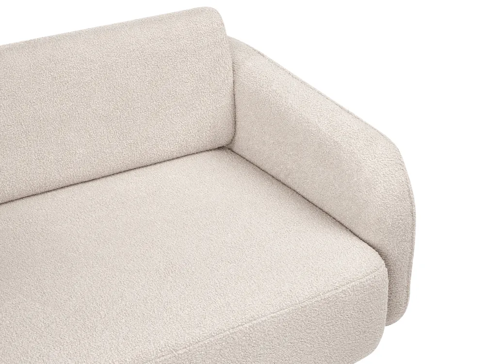Divano 3 posti SVANEK Bouclé Beige_1061518