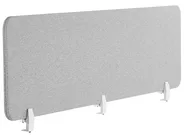 Desk Screen WALLY 180 x 40 cm Light Grey_800756
