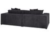 3-Sitzer Sofa schwarz mit Kissen GLORVIKA_927868