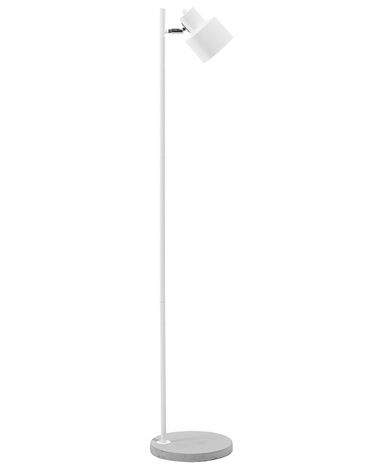 Fehér fém állólámpa 149 cm CORBONES
