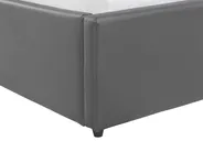 Ottoman Bed DREUX Faux Leather Dark Grey 180 x 200 cm (EU Super King)_793208