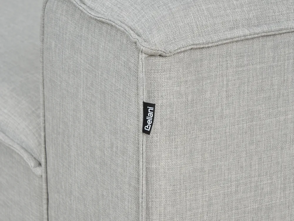 Right-Hand Chaise Longue ARDAL Fabric Light Grey_949462