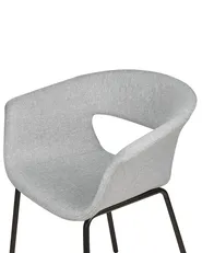 Set di 2 sedie da pranzo ELMA Grigio chiaro_1032203