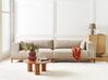 4-personers stofsofa taupe VENG_934534