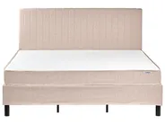 Divan Bed Fabric COUNTESS 180 x 200 cm (EU Super King) Beige_1054332