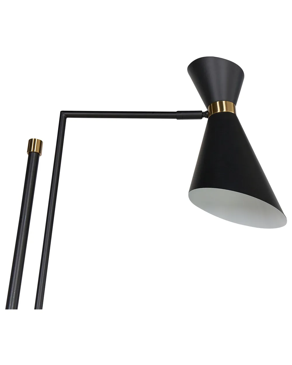 Floor Lamp MELAWI Metal Black_879682