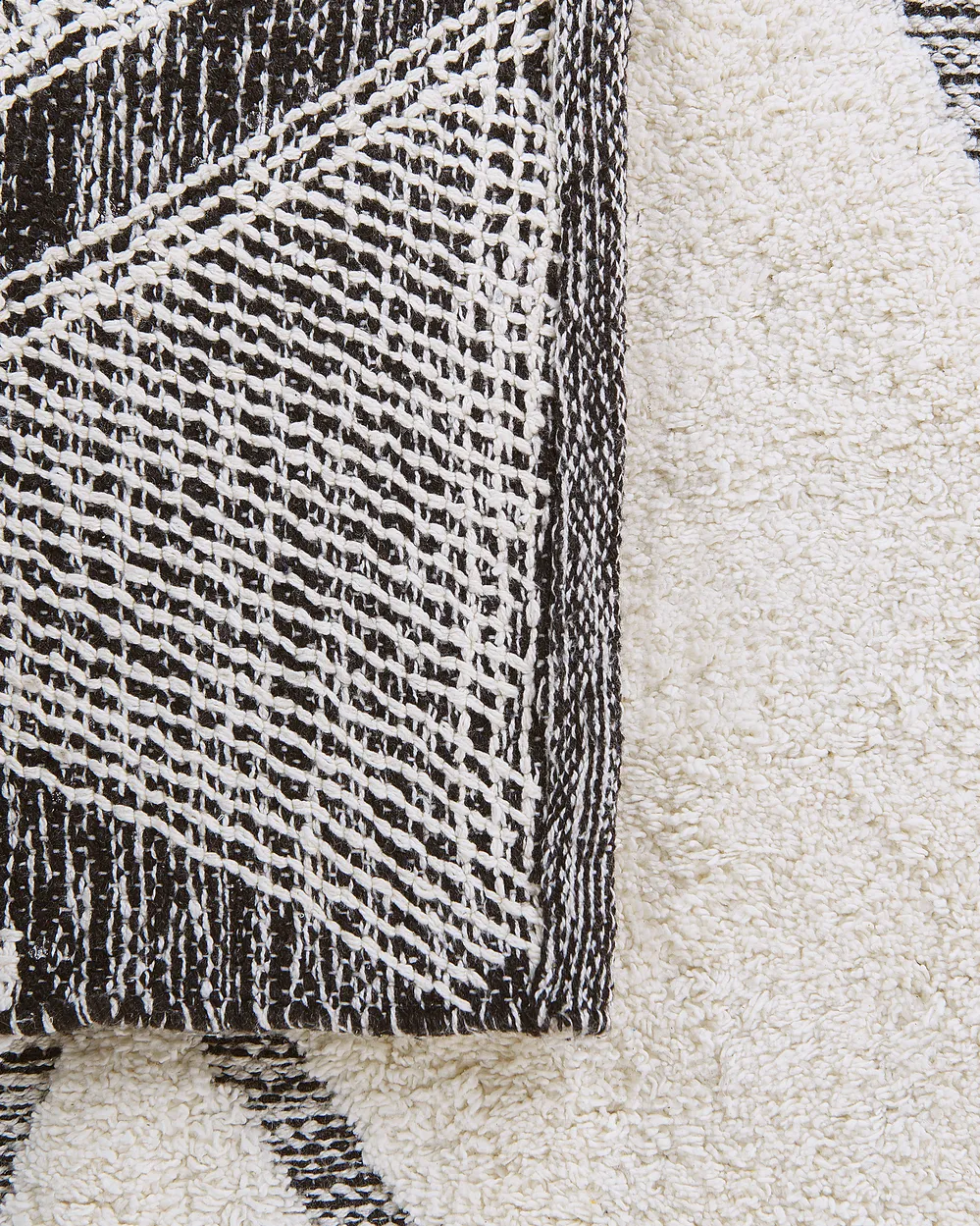 Tappeto PENDIK Beige chiaro 80 x 150 cm Cotone_1043514