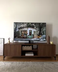 TV Stand COWELL Dark Brown_1187173
