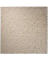 Rug GANNETT Beige 160 x 160 cm