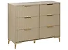 6 Drawer Chest WALCOTT Beige