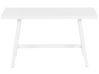 Table de jardin en aluminium blanc 120 x 64 cm FRATTE_930779