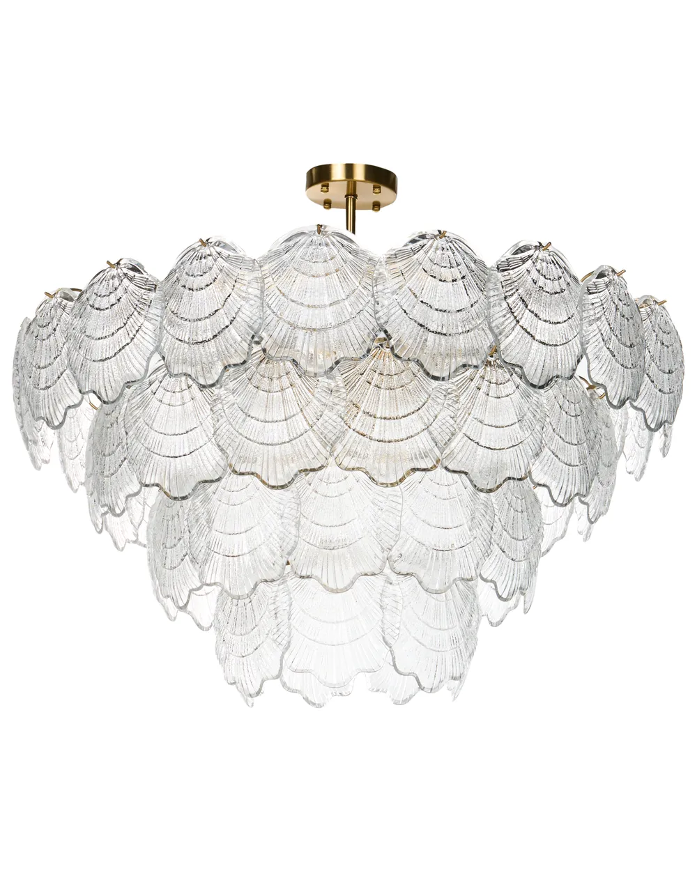 Chandelier TEMASH Glass Brass_1005150