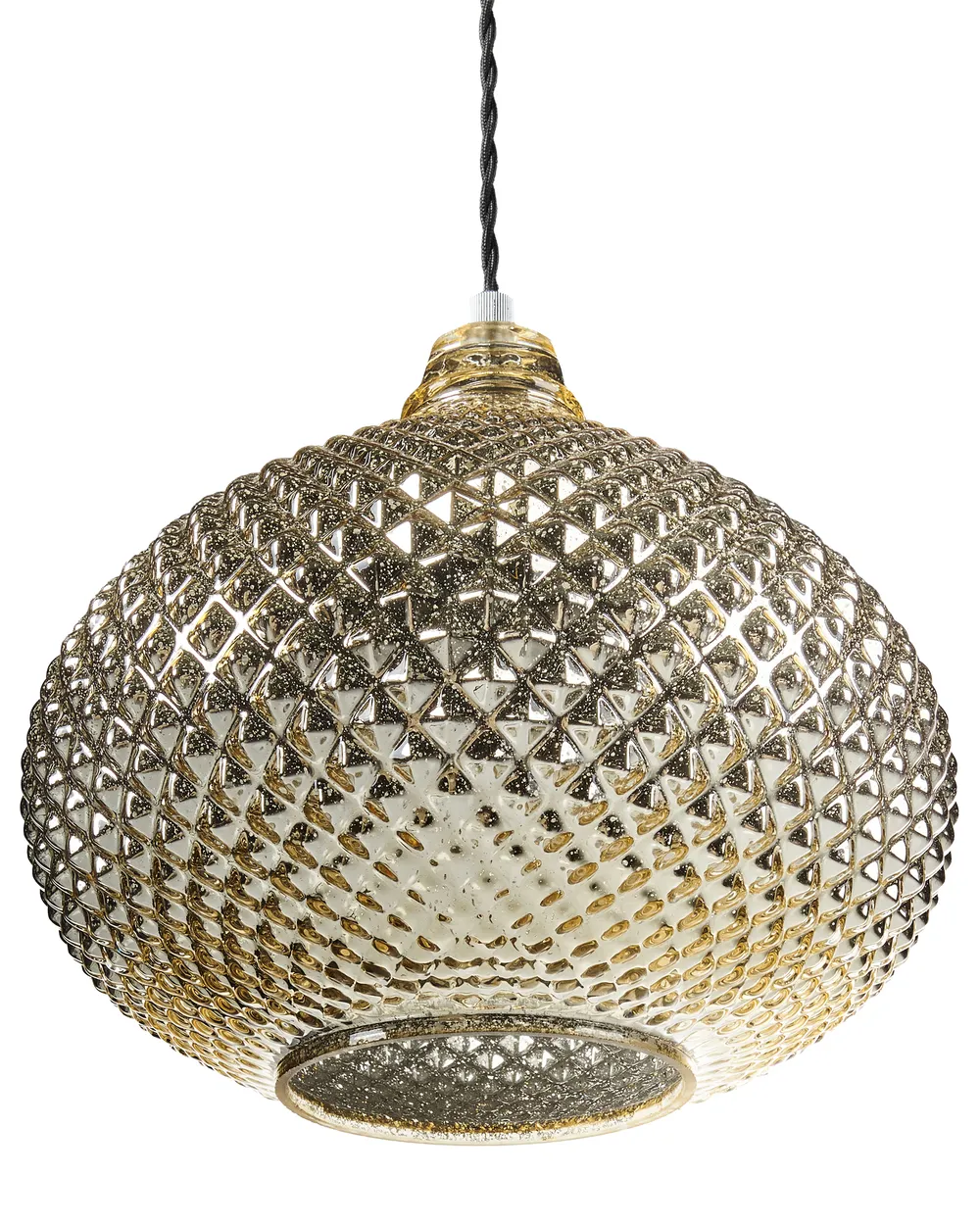 Pendant Lamp MADON Glass Gold_691476