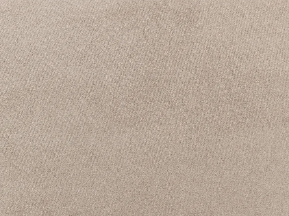 Bed Velvet CHALEIX 140 x 200 cm (EU Double) Taupe_844566