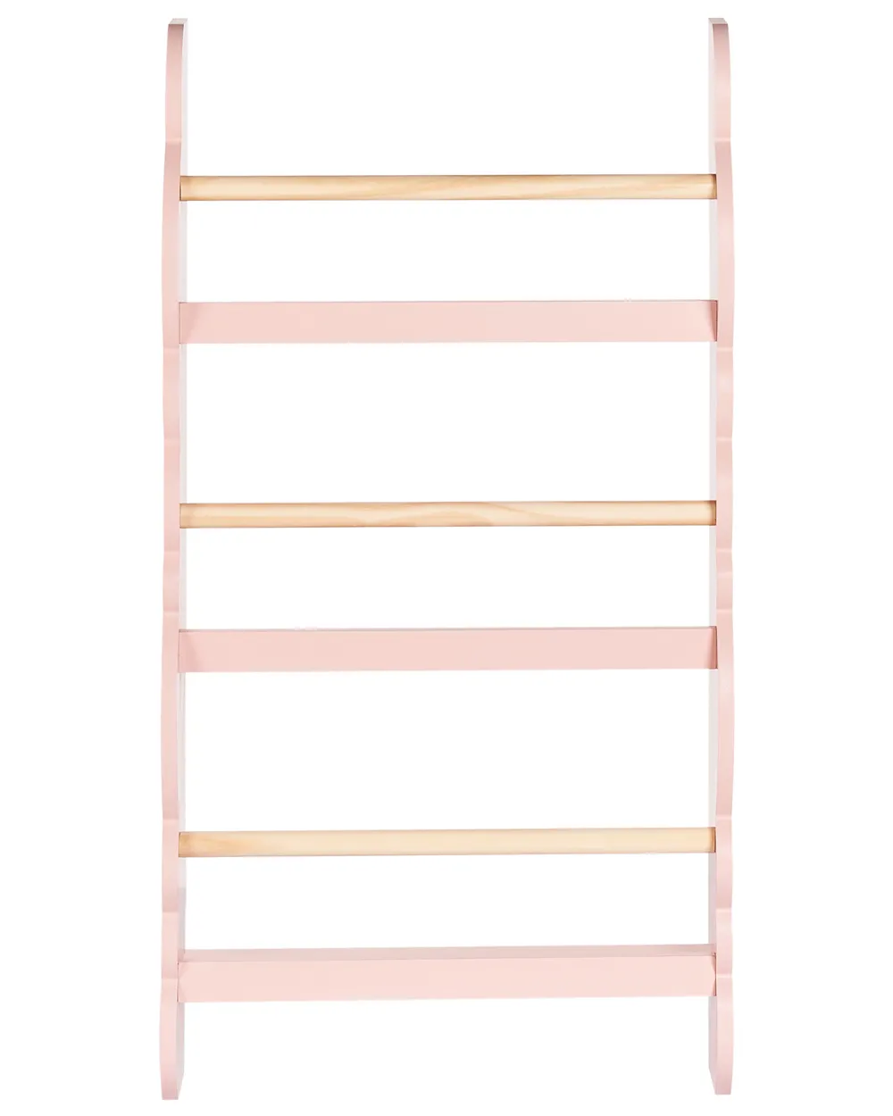 Regał ścienny RIGOLET 80 cm Pastelowy róż_949274