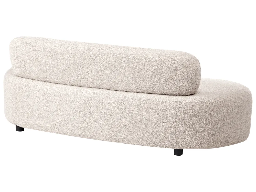 Sofa 3 Seater BLAVAND Boucle Beige_1061470