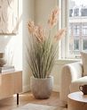 Sztuczna roślina MISCANTHUS GRASS 120 cm Brązowy