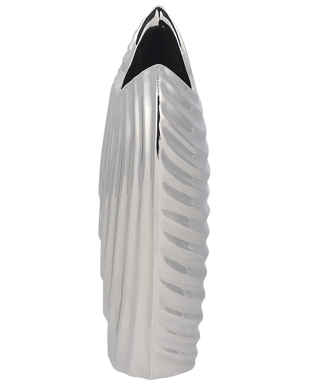 Wazon dekoracyjny ECETRA 26 cm Kamionka Srebrny_733831