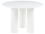 Stół do jadalni TULEMALU Biały 120 cm 120 cm_1085840