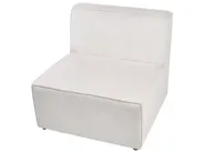 Sezione a 1 posto LEMVIG Velluto a coste Beige_1051979