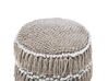 Cotton Pouffe Beige NOIDA_711441